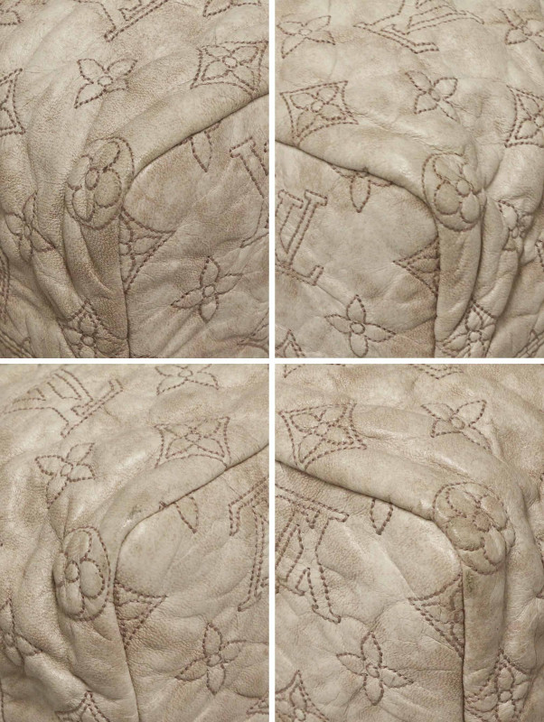 Sac Olympe Louis Vuitton Série limitée cuir embossé