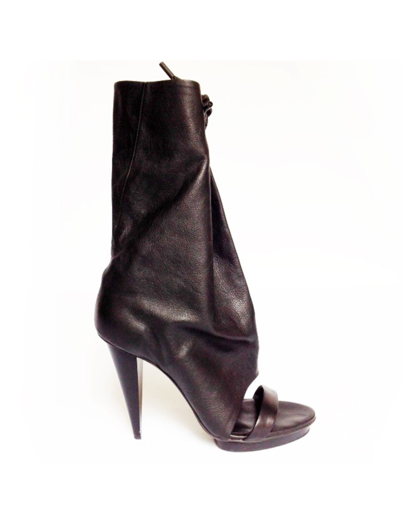 Escarpins BALANCIAGA T 36 façon bottines