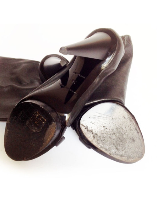 Escarpins BALANCIAGA T 36 façon bottines