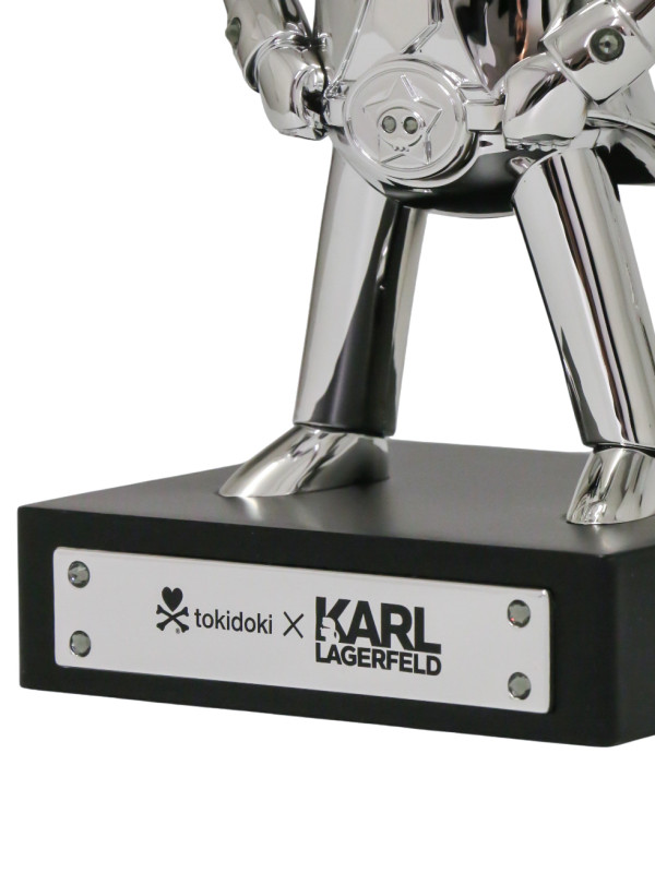 Figurine Karl Lagerfeld Tokidoki argent : rare occasion certifiée 2