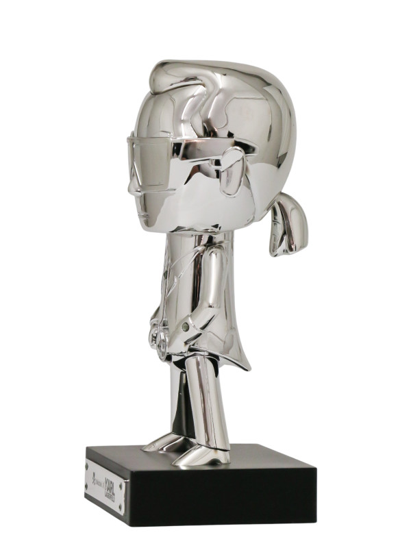 Figurine KARL LAGERFELD Tokidoklit argent