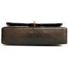Timeless CHANEL black lamb leather and gold chain bag