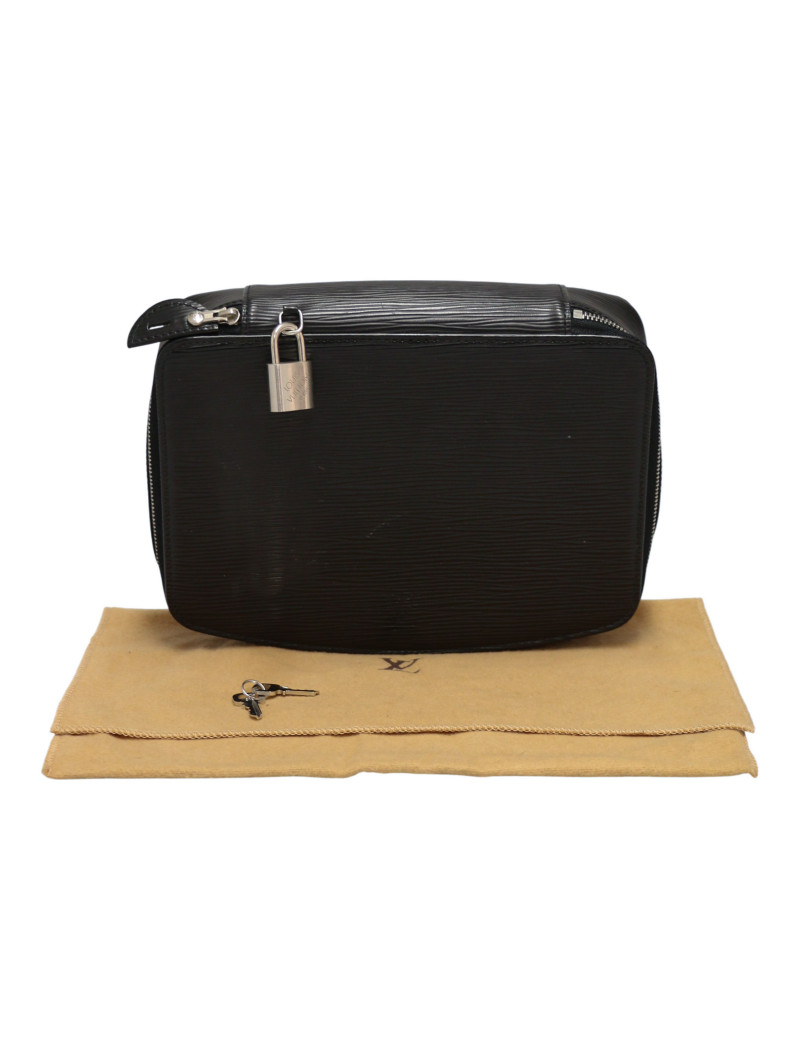 Trousse à bijoux Louis Vuitton Monte Carlo cuir épi