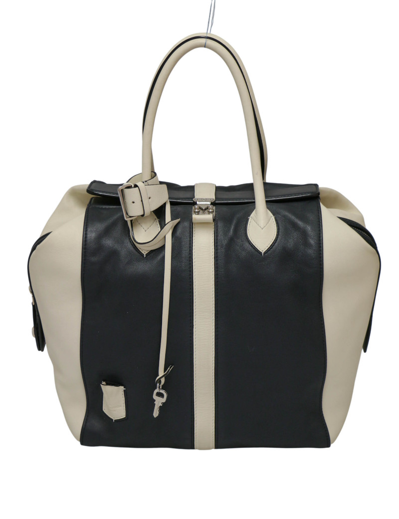 Sac Louis Vuitton cuir bicolore