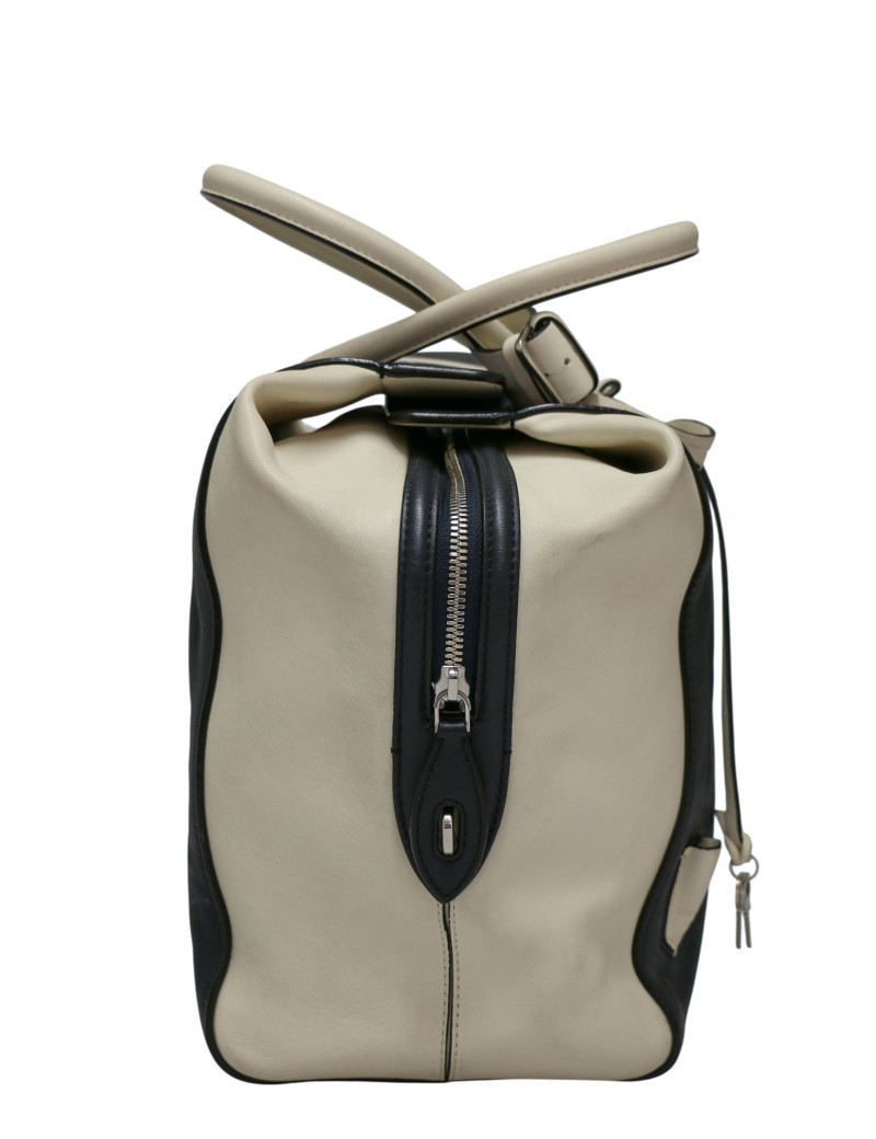 Sac Louis Vuitton cuir bicolore