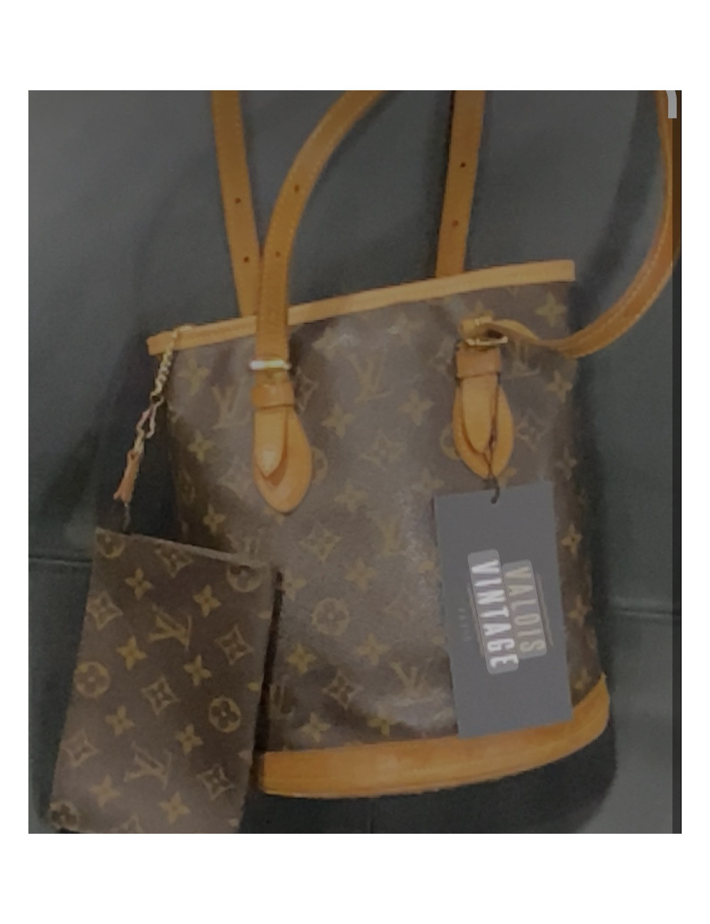 Sac seau Louis Vuitton toile Monogram