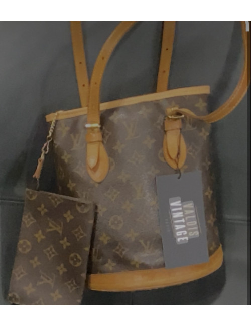 Sac seau Louis Vuitton toile Monogram