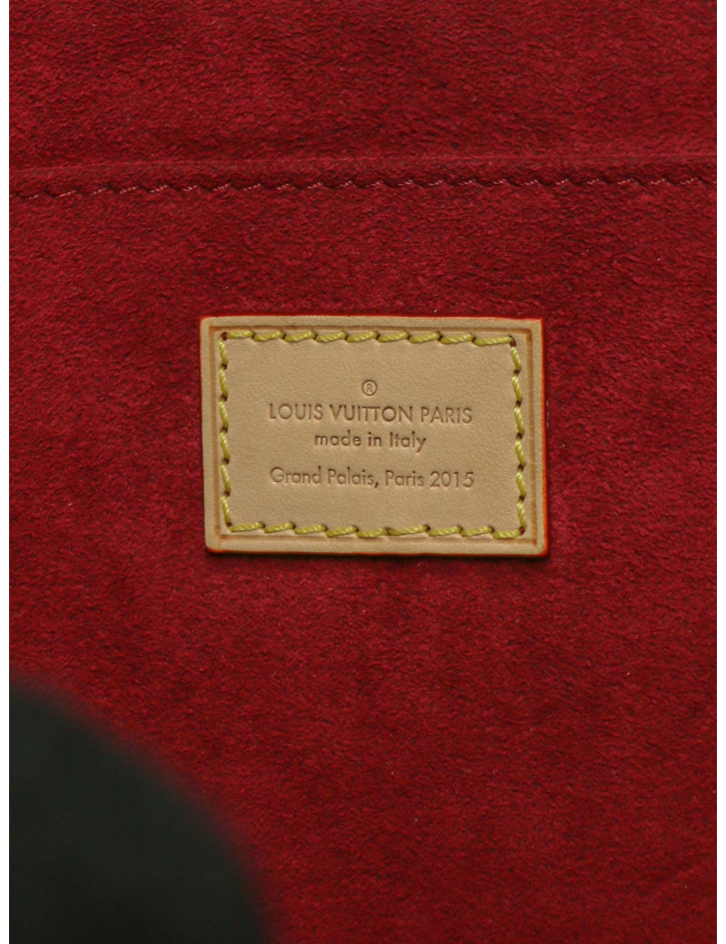 Pochette LOUIS VUITTON cuir de vache naturel