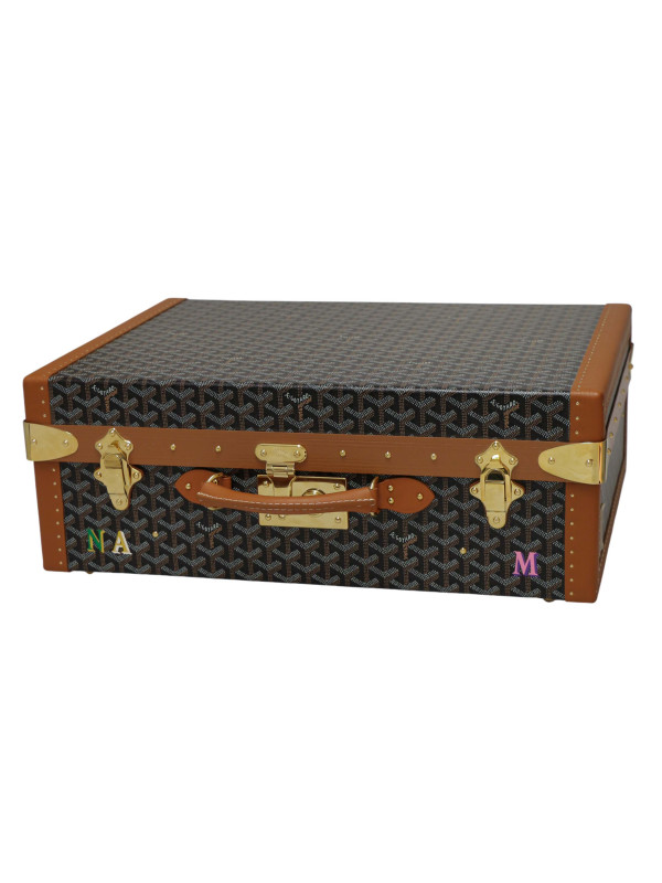 Valise Goyard Grand Hôtel T50 monogramme