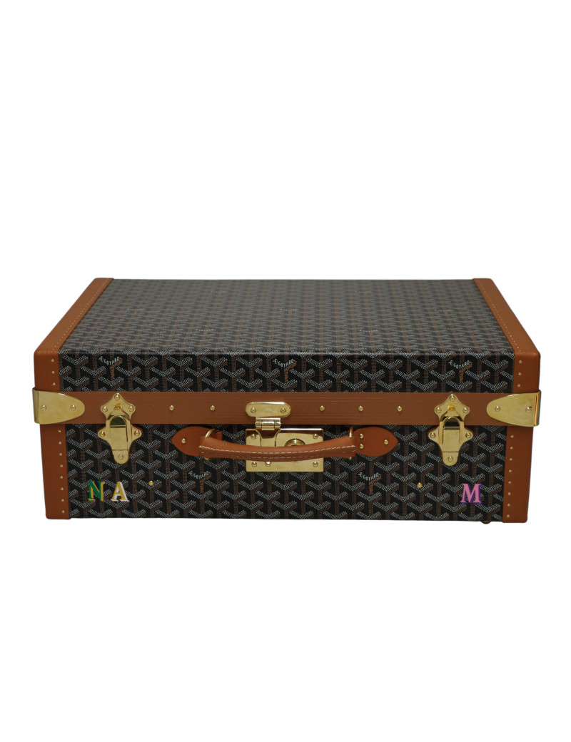 Valise Goyard Grand Hôtel T50 monogramme