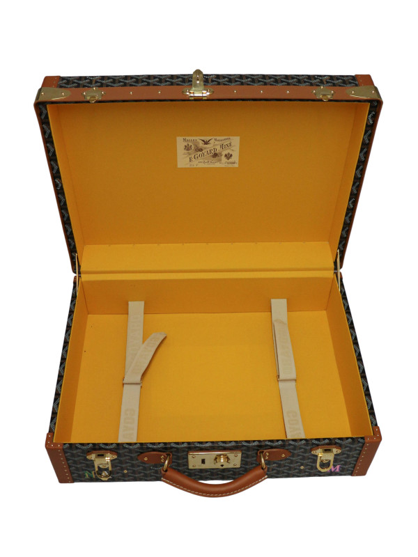 Valise Goyard Grand Hôtel T50 monogramme
