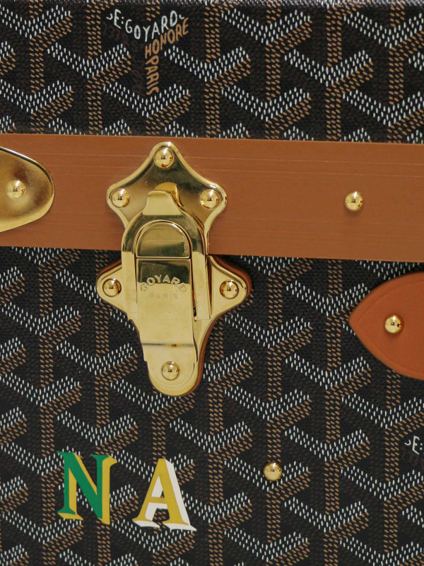 Valise Goyard Grand Hôtel T50 monogramme