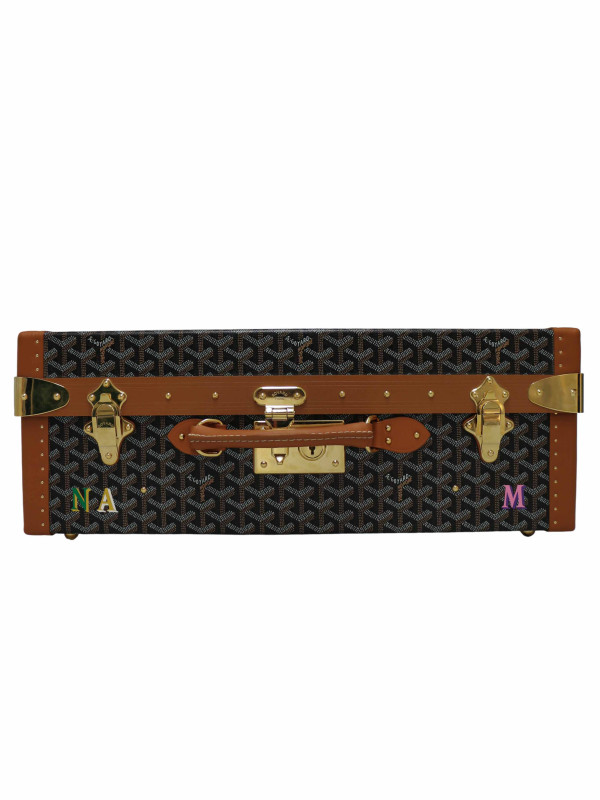 Valise Goyard Grand Hôtel T50 monogramme