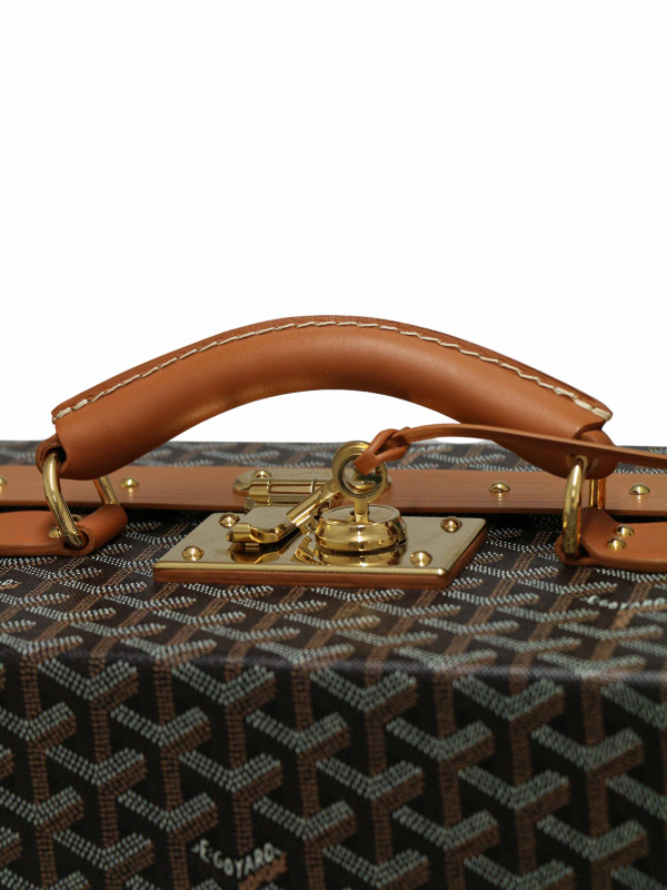 Valise Goyard Grand Hôtel T50 monogramme