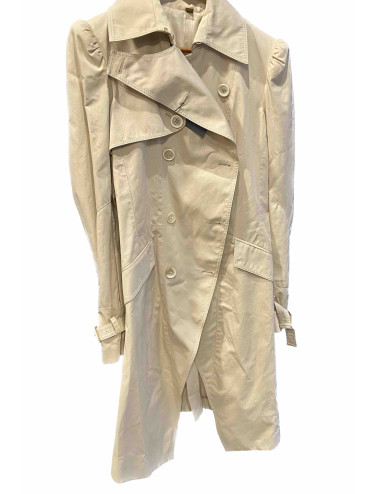 Trench JOHN GALLIANO T 38 coton beige