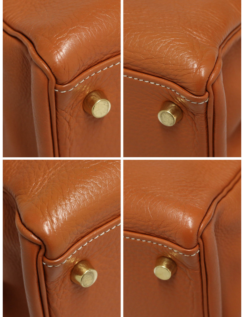 Kelly 35 cuir cognac