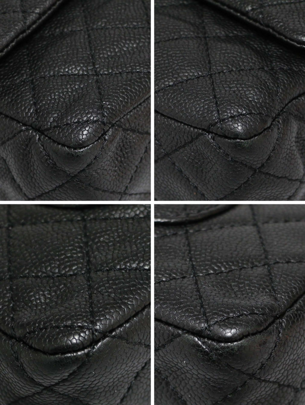 Sac Chanel Timeless 25 cuir caviar bijouterie argent