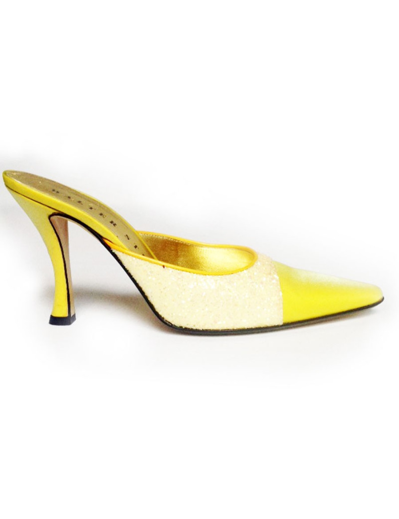Escarpins jaunes WALTER STEIGER Taille 37,5