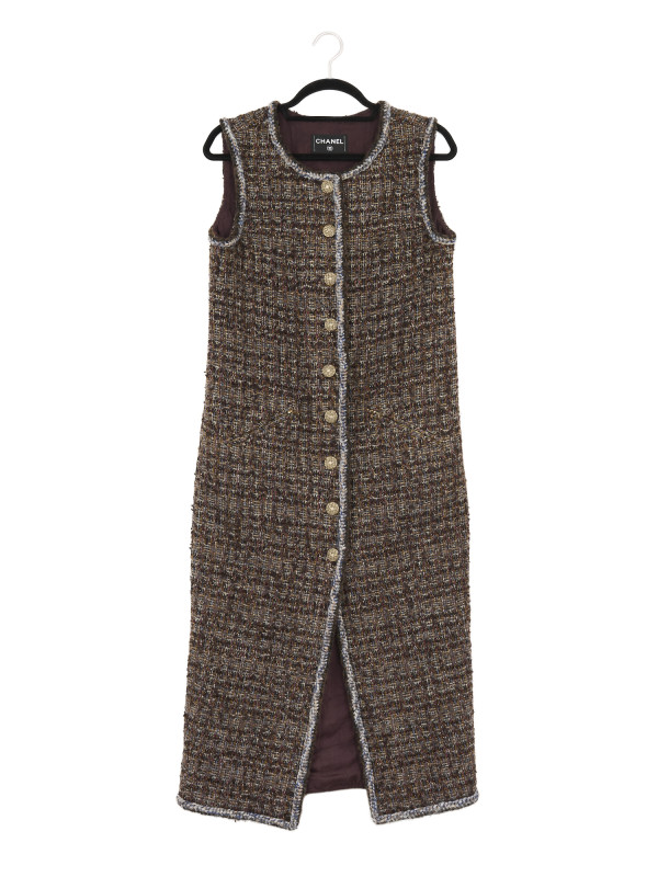 Manteau T38 sans manches CHANEL