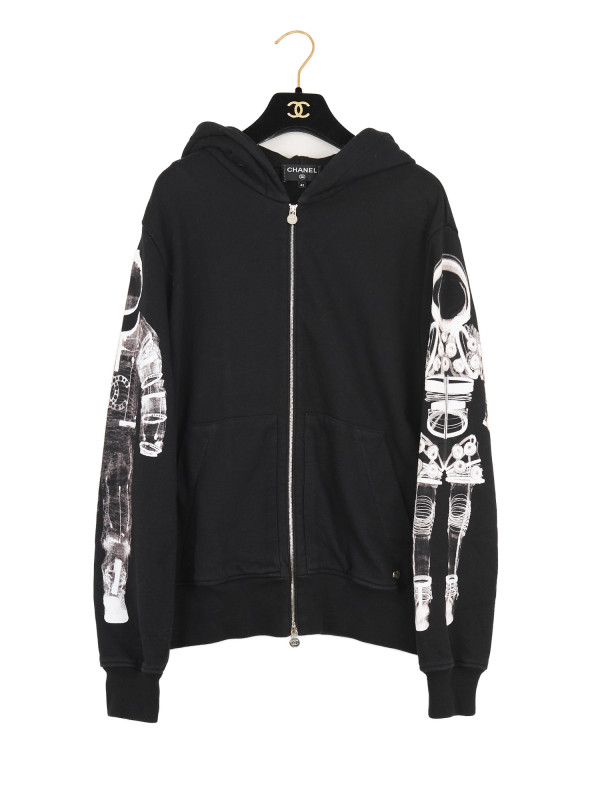 Sweat Hoodie Chanel Astronaute Runway 2017 T42