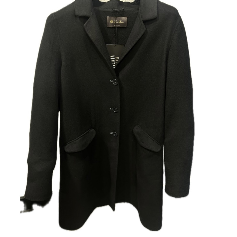 Manteau LORO PIANA cachemire noir