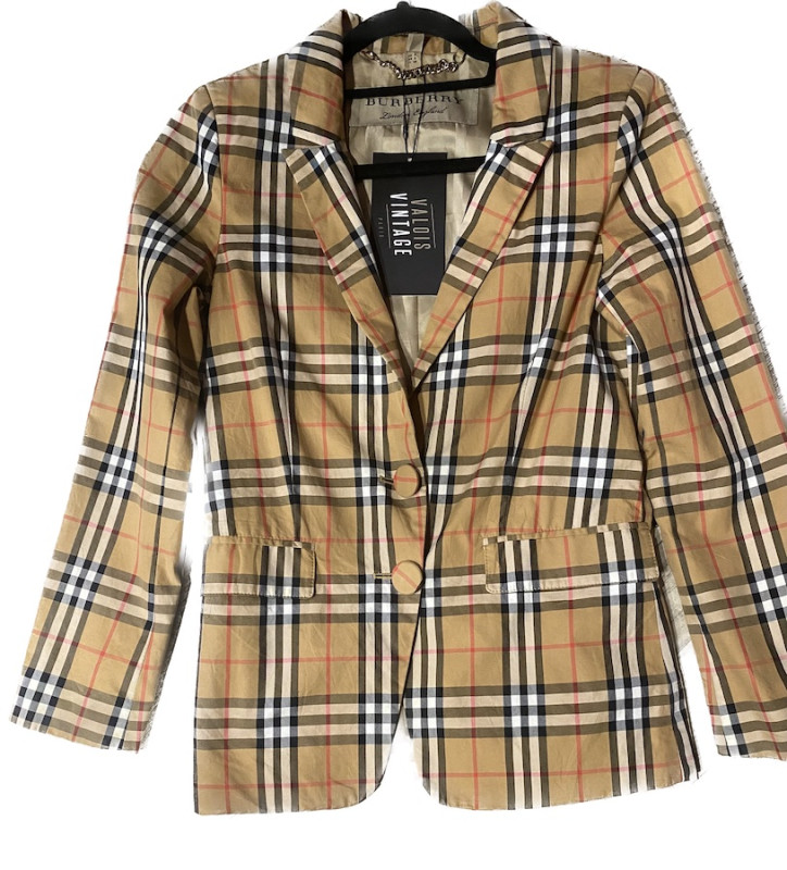 Veste blazer Burberry imprimé