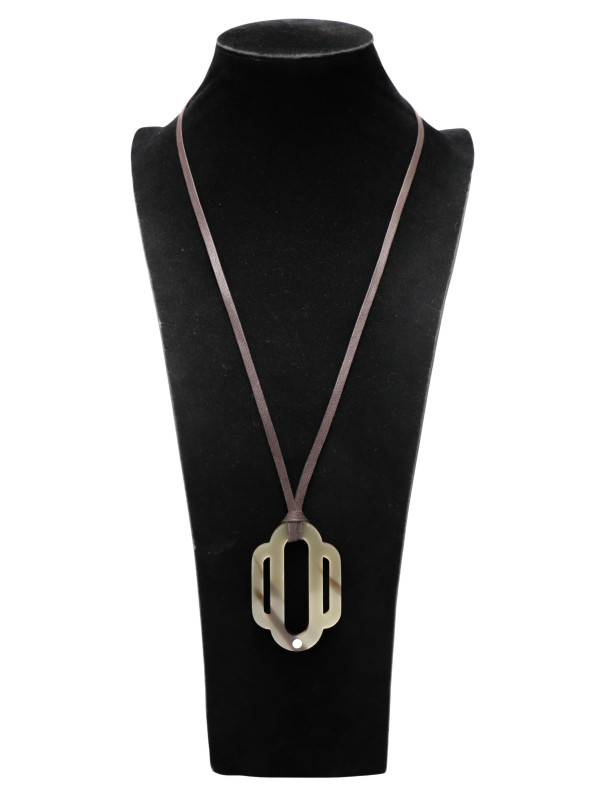 Collier Hermès corne de buffle