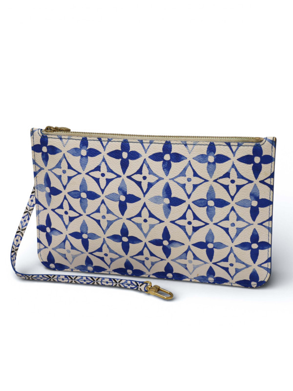 Pochette Louis Vuitton bleue