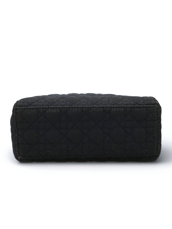 Mini Lady Dior Christian Dior toile noir