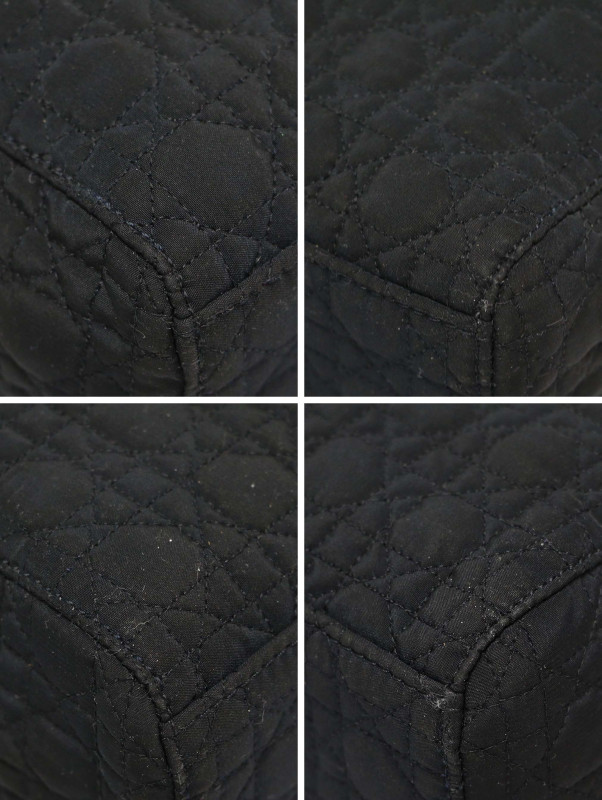 Mini Lady Dior Christian Dior toile noir