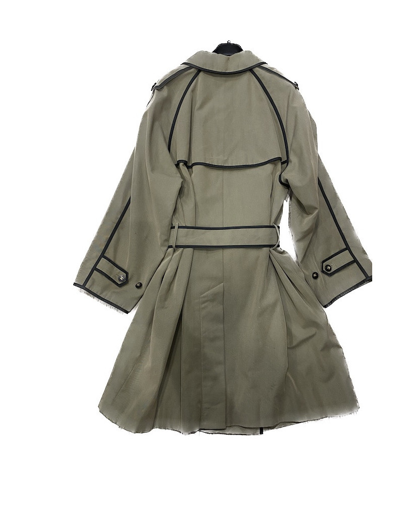 Trench Chanel kaki 1996-1998 T40