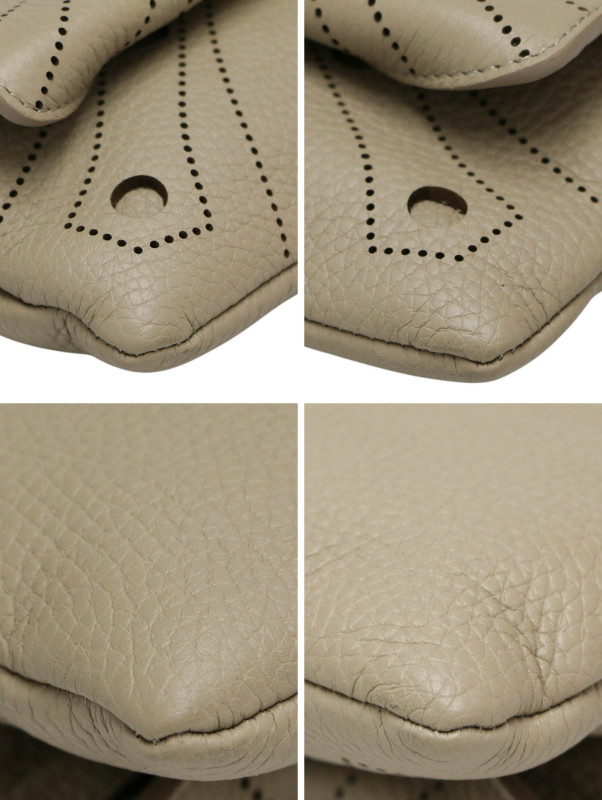 Sac Baleenciaga cuir grainé taupe