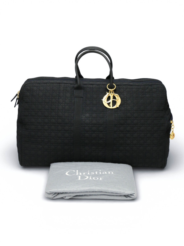 Weekender Christian Dior toile noire