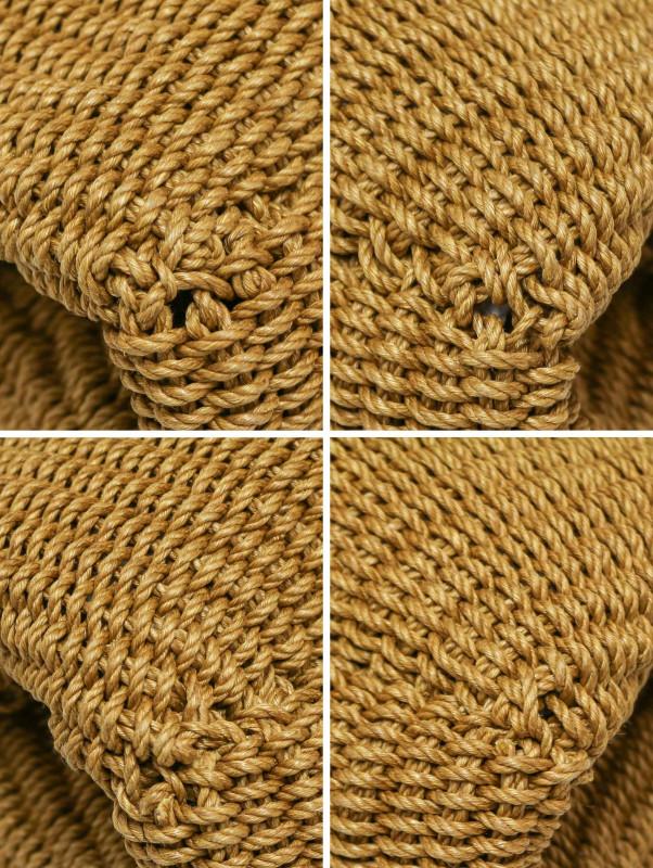 Sac YVES SAINT LAURENT cordage naturel