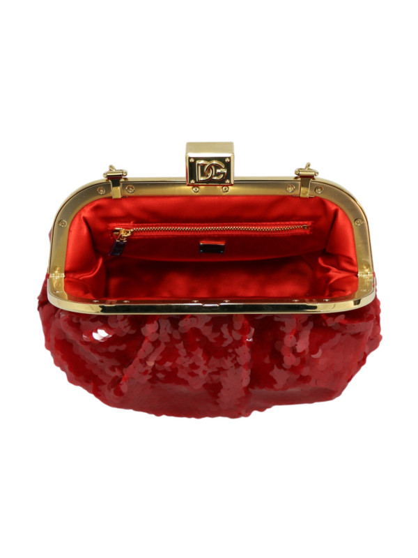 Sac du soir D&G sequins rouges