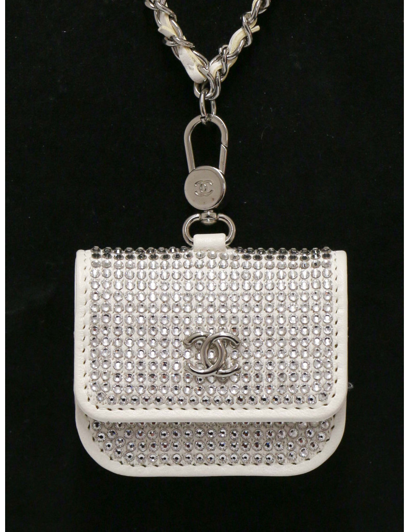 AirPods case Chanel strass