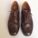 Sneakers brown leather HERMES T 43.5