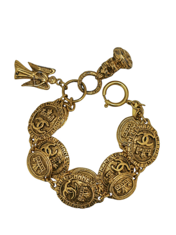 Vintage bracelet Chanel médaillon