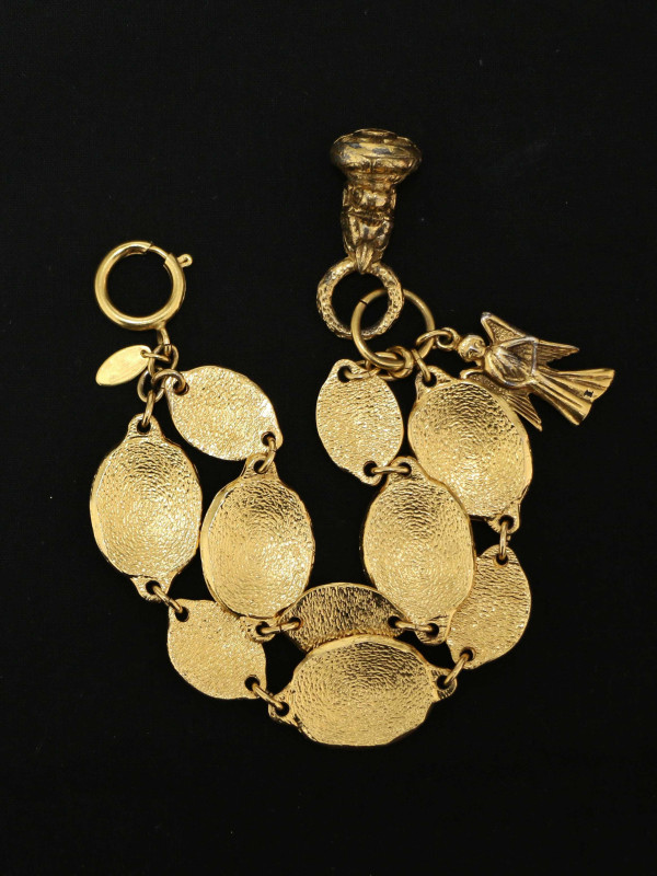 Vintage bracelet Chanel médaillons