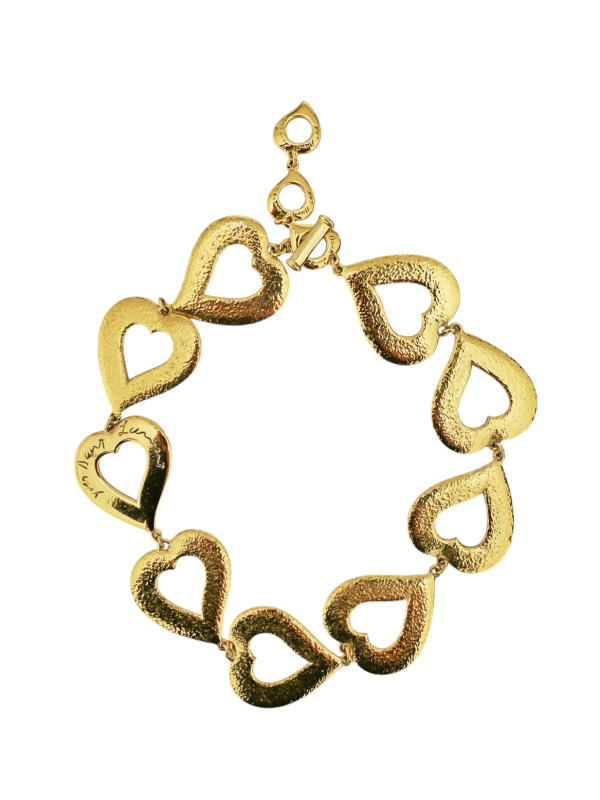 Collier coeur YSL vintage