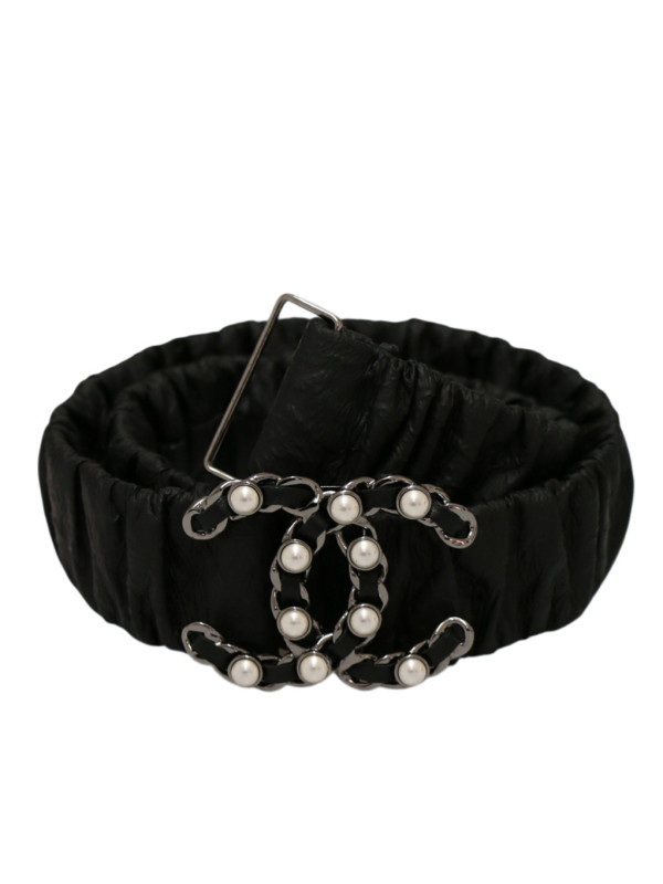 Ceinture Chanel cuir 2019 T36