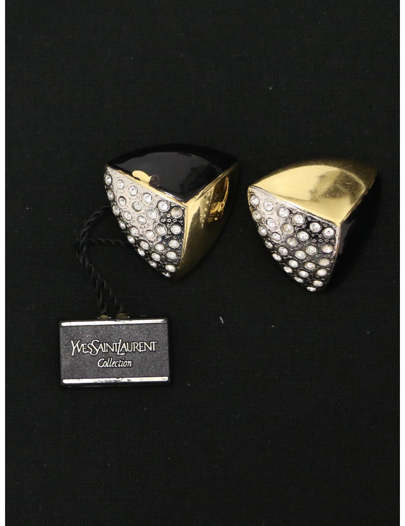 Vintage clips Yves Saint Laurent