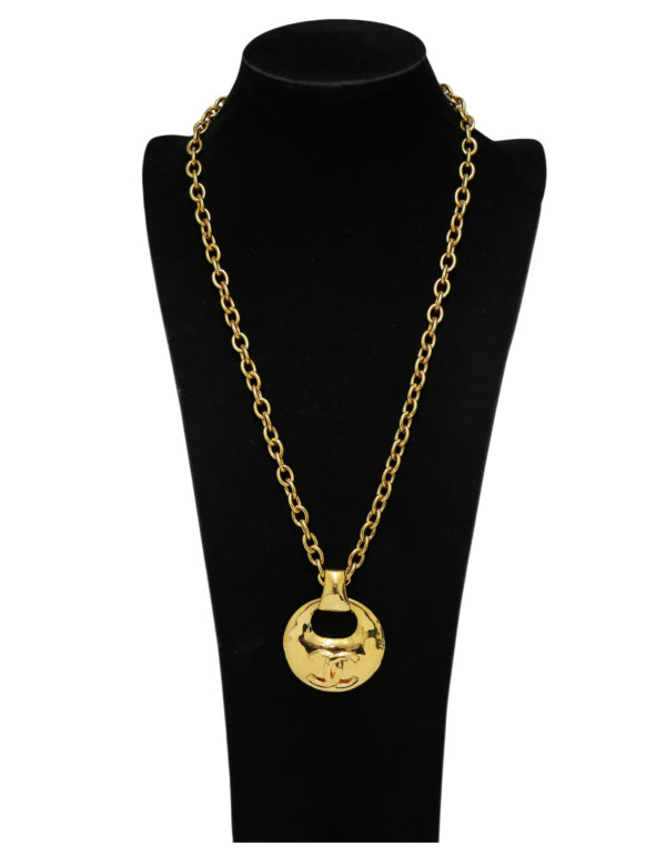 Pendentif Chanel vintage 24K