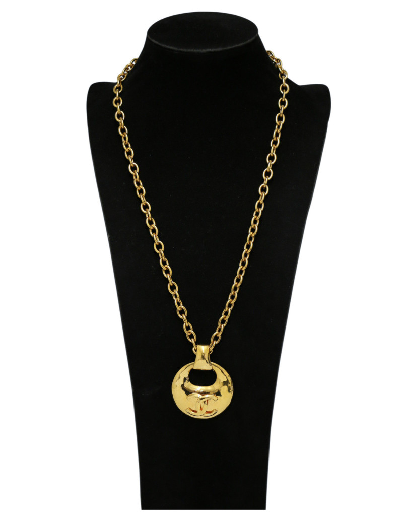 Pendentif Chanel vintage 24K