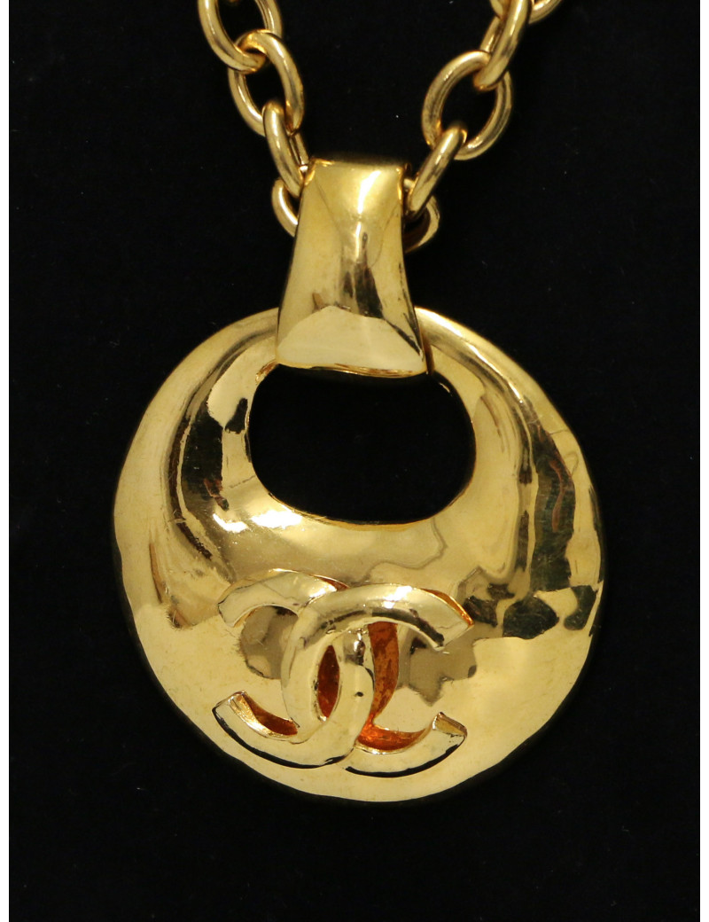Pendentif Chanel vintage 24K