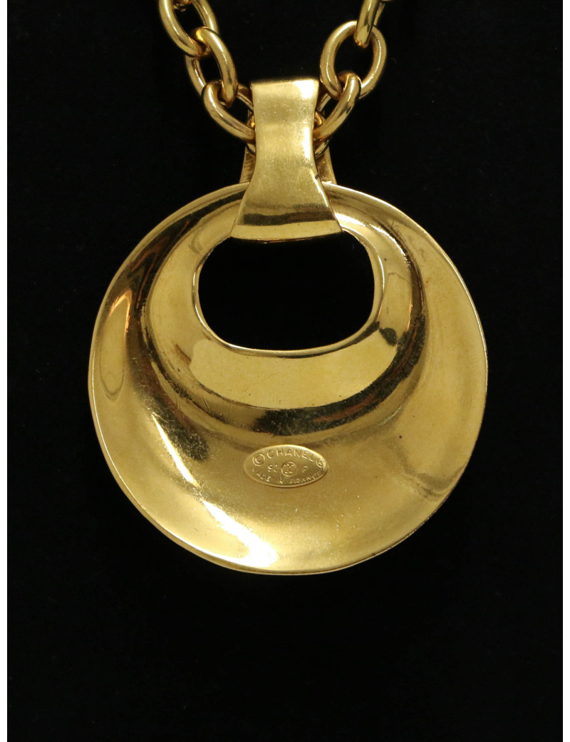 Pendentif Chanel vintage 24K