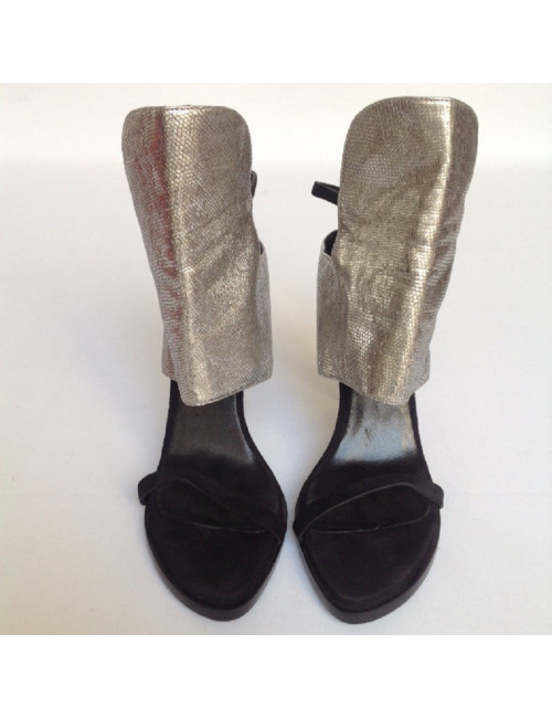 Sandales hautes  argentées ALEXANDER WANG T38,5