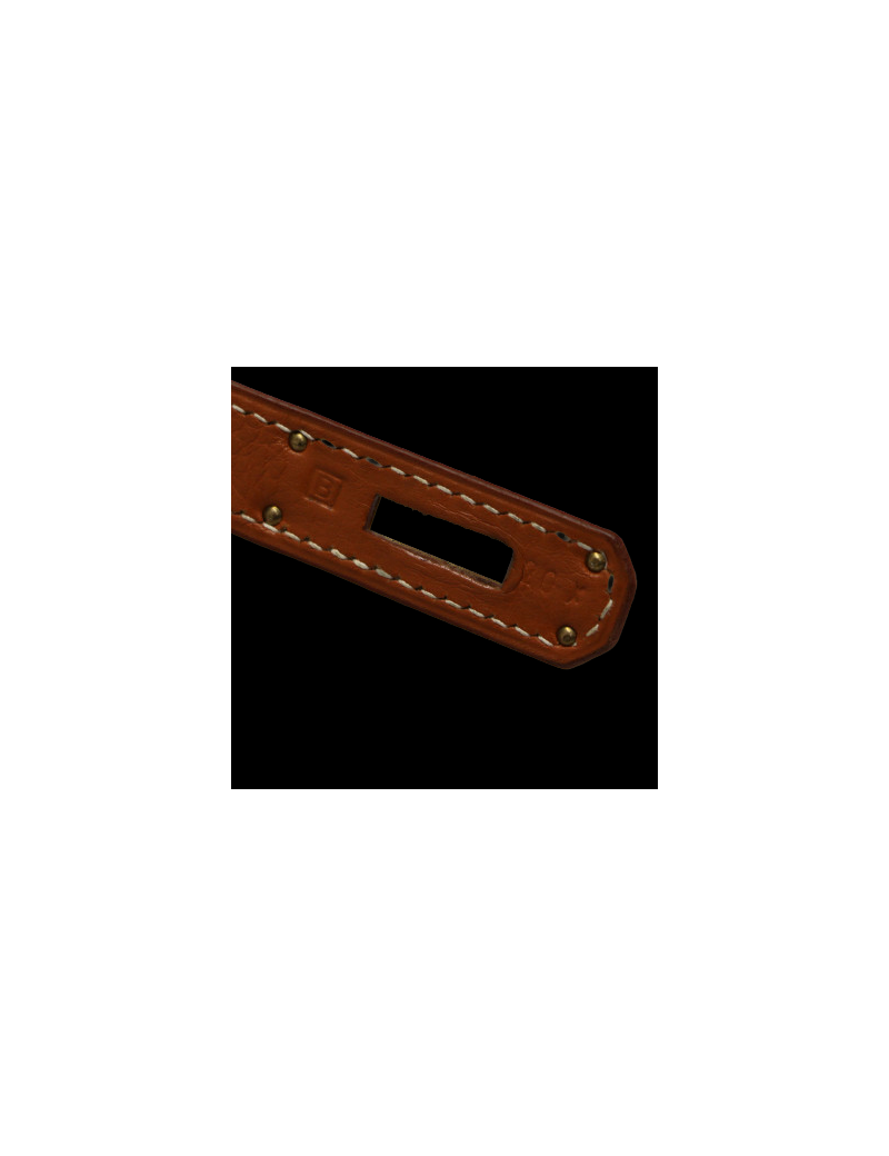 Sac Hermès Kelly 35 Vintage en Cuir Taurillon Clémence  (1998)