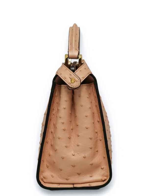 Peekaboo IseeU Fendi autruche beige rosé