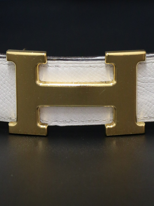 A REDORER Boucle ceinture HERMES doré